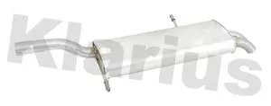 KLARIUS KLARIUS CN696T Rear Muffler Exhaust Silencer Back Box Fits Citroën Peugeot 5008 C4 Grand Picasso 