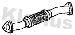 Klarius Front Exhaust Pipe For Citroën Fiat Peugeot Boxer Ducato Jumper