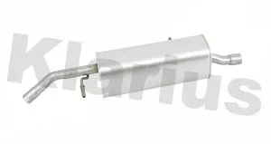 KLARIUS KLARIUS CN721G Rear Muffler Exhaust Silencer Back Box Fits Citroën C3 