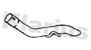 Klarius Rear Exhaust Pipe For Citroën Fiat Peugeot Bipper Bipper Tepee Fiorino N