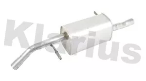 KLARIUS KLARIUS CN733M Rear Muffler Exhaust Silencer Back Box Fits Citroën C3 