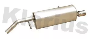KLARIUS KLARIUS CN750M Rear Muffler Exhaust Silencer Back Box Fits Citroën Ds Ds 3 Ds3 