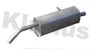KLARIUS KLARIUS CN783P Rear Muffler Exhaust Silencer Back Box Fits Citroën C3 