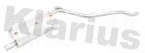 KLARIUS KLARIUS DN134K Rear Muffler Exhaust Silencer Back Box Fits Nissan Patrol 