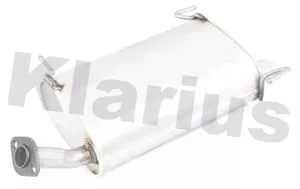 KLARIUS KLARIUS DN522P Rear Muffler Exhaust Silencer Back Box Fits Nissan Primera 