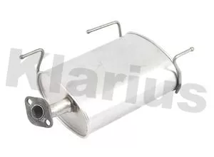 KLARIUS KLARIUS DN536V Rear Muffler Exhaust Silencer Back Box Fits Nissan Almera 