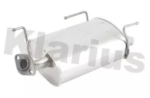 KLARIUS KLARIUS DN538Q Rear Muffler Exhaust Silencer Back Box Fits Nissan Almera Tino 