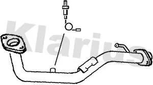 Klarius Centre Exhaust Pipe For Nissan Micra Micra C+c Note