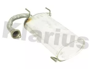 KLARIUS KLARIUS DN571T Rear Muffler Exhaust Silencer Back Box Fits Nissan X-trail 