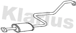 Exhaust Centre Muffler Middle Silencer Fits Nissan Almera