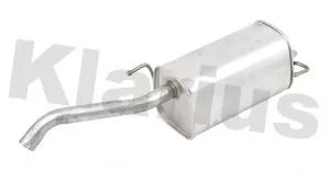 KLARIUS KLARIUS DN625M Rear Muffler Exhaust Silencer Back Box Fits Nissan Micra Micra C+c Note 