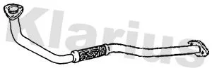 Klarius Centre Exhaust Pipe For Nissan Terrano Ii