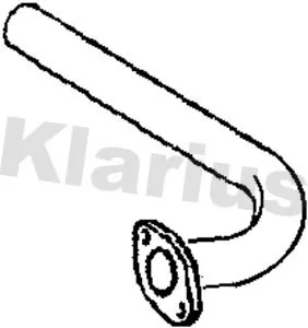 Klarius Front Exhaust Pipe For Nissan Navara Np300 Pathfinder
