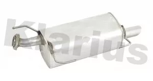 KLARIUS KLARIUS DN698G Rear Muffler Exhaust Silencer Back Box Fits Nissan Juke 