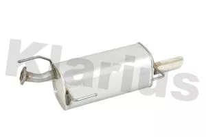 KLARIUS KLARIUS DN723V Rear Muffler Exhaust Silencer Back Box Fits Nissan Juke 