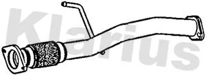 Klarius Front Exhaust Pipe For Nissan Renault Kadjar Qashqai