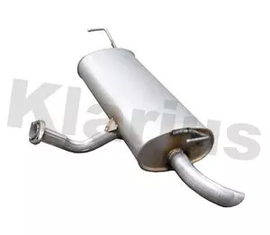 KLARIUS KLARIUS DN732G Rear Muffler Exhaust Silencer Back Box Fits Nissan Renault Kadjar Qashqai 
