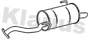 Rear Muffler Exhaust Silencer Back Box Fits Nissan Note