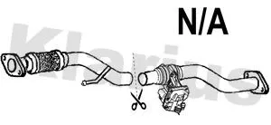 Klarius Front Exhaust Pipe For Nissan Qashqai