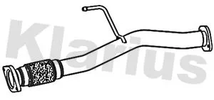 Klarius Front Exhaust Pipe For Nissan Pulsar