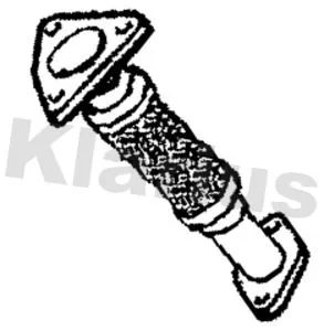 Klarius Front Exhaust Pipe For Nissan Qashqai