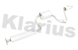 KLARIUS KLARIUS DU76C Rear Muffler Exhaust Silencer Back Box Fits Daihatsu Perodua Cuore Kancil Move 