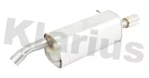 KLARIUS KLARIUS FE1037P Rear Muffler Exhaust Silencer Back Box Fits Ford Fiesta 