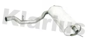KLARIUS KLARIUS FE1079D Rear Muffler Exhaust Silencer Back Box Fits Ford Kuga 
