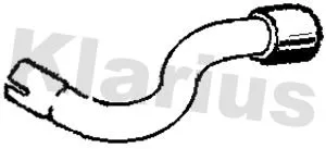 Klarius Left Rear Exhaust Pipe For Ford Kuga