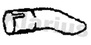 Klarius Rear Exhaust Pipe For Ford Tourneo Custom Transit Transit Custom Transit