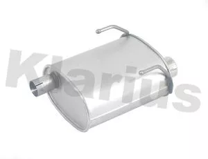 KLARIUS KLARIUS FE1168X Rear Muffler Exhaust Silencer Back Box Fits Fiat Ford 500 500 C Ka 