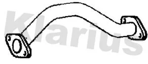 Klarius Front Exhaust Pipe For Ford Ecosport