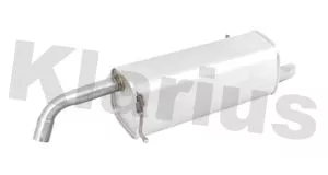 KLARIUS KLARIUS FE1178H Rear Muffler Exhaust Silencer Back Box Fits Ford Ecosport 