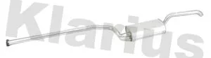 KLARIUS KLARIUS FE1209L Exhaust Centre Muffler Middle Silencer Fits Ford Focus 