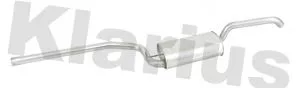 KLARIUS KLARIUS FE1209L Exhaust Centre Muffler Middle Silencer Fits Ford Focus 