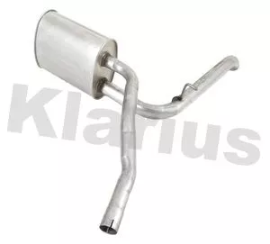 KLARIUS KLARIUS FE1210K Rear Muffler Exhaust Silencer Back Box Fits Ford Transit Connect 