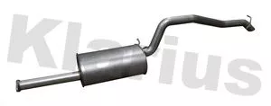 KLARIUS KLARIUS FE1223Q Rear Muffler Exhaust Silencer Back Box Fits Ford Ranger 