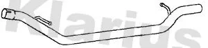 Klarius Rear Exhaust Pipe For Ford C-max Focus Grand C-max