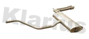KLARIUS KLARIUS FE1439A Rear Muffler Exhaust Silencer Back Box Fits Ford Focus 