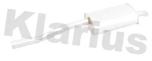 KLARIUS KLARIUS FE1540B Rear Muffler Exhaust Silencer Back Box Fits Ford Transit 