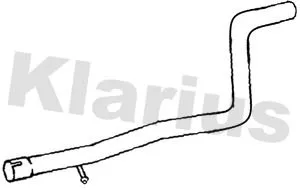 Klarius Centre Exhaust Pipe For Ford Puma