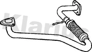 Klarius Front Exhaust Pipe For Ford Transit
