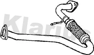 Klarius Front Exhaust Pipe For Ford Transit