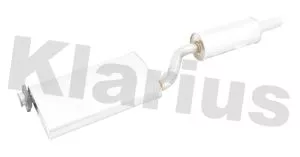 KLARIUS KLARIUS FE54J Exhaust Centre Muffler Middle Silencer Fits Ford Transit 