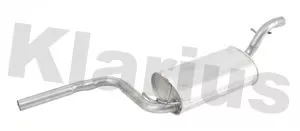 KLARIUS KLARIUS FE689W Exhaust Centre Muffler Middle Silencer Fits Ford Focus 