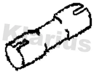 Klarius Centre Exhaust Pipe For Ford Galaxy