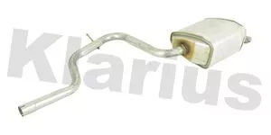 KLARIUS KLARIUS FE834H Rear Muffler Exhaust Silencer Back Box Fits Ford Mondeo 