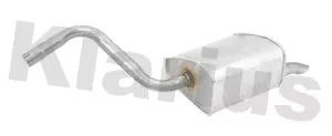 KLARIUS KLARIUS FE836E Rear Muffler Exhaust Silencer Back Box Fits Ford Mondeo 