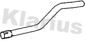 Klarius Centre Exhaust Pipe For Ford Mondeo