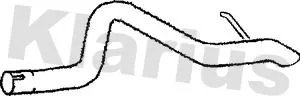 Klarius Rear Exhaust Pipe For Ford Transit